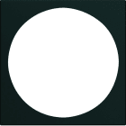 Hager - Enjoliveur gallery VDI 2 modules , finition Night