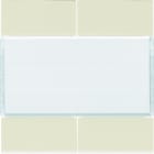 Hager - Enjoliveur 4 boutons poussoirs KNX gallery dune