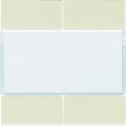 Hager - Enjoliveur 4 boutons poussoirs KNX gallery dune