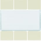 Hager - Enjoliveur 6 boutons poussoirs KNX gallery dune