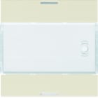 Hager - Enjoliveur 2 boutons poussoirs KNX gallery LED dune