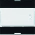 Hager - Enjoliveur gallery 2 boutons poussoirs KNX LED Night