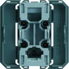 Hager - Interrupteur gallery 2 modules 2 poles 10A