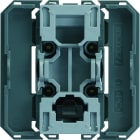 Hager - Interrupteur Gallery inverseur InterBP 2 modules signal exterieur