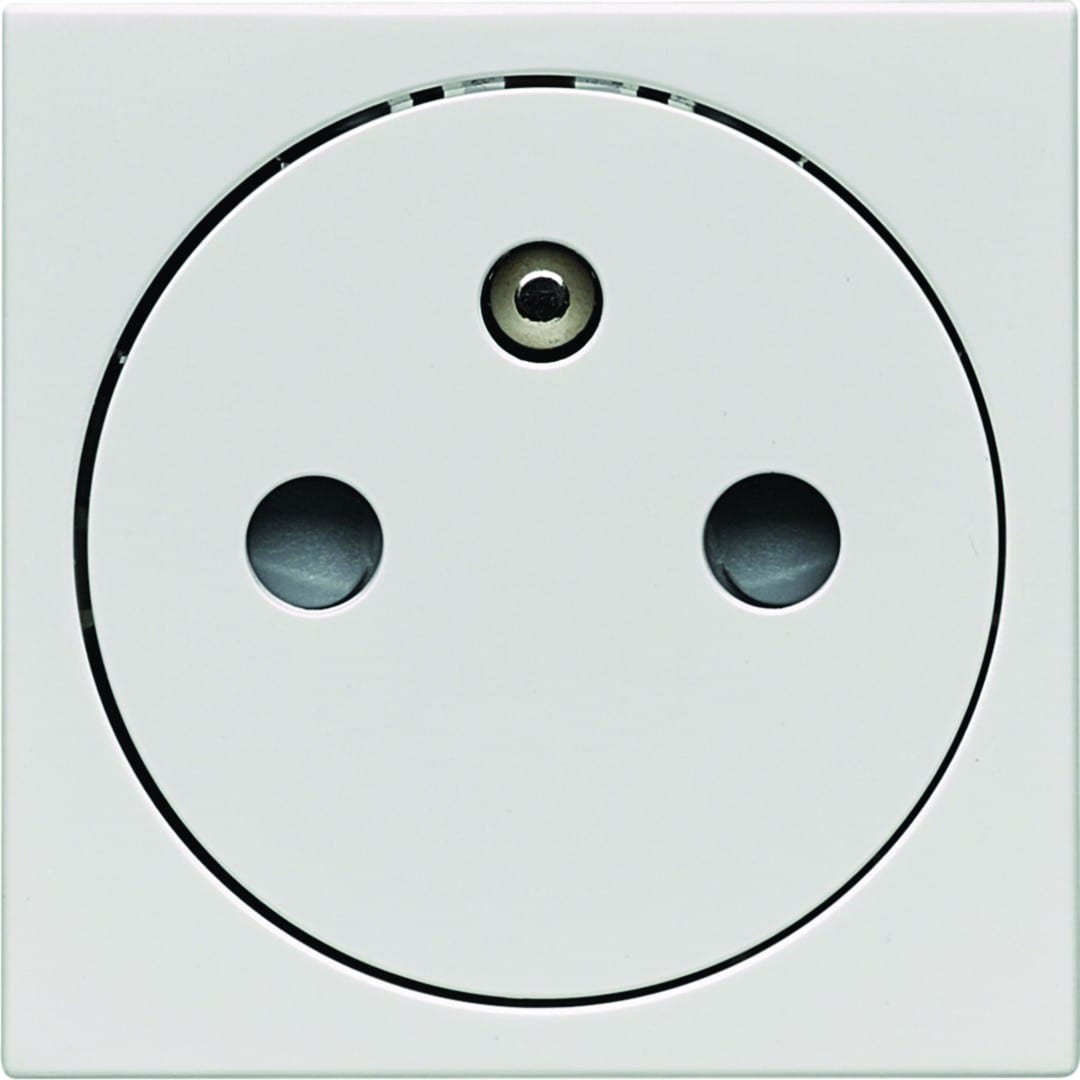 Hager - Prise de courant gallery 2P+T, mécanisme prise affleurante. Lot de 50