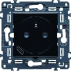 Hager - Prise de courant affleurante 2P+T avec USB-C Night