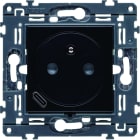 Hager - Prise de courant affleurante 2P+T avec USB-C Night