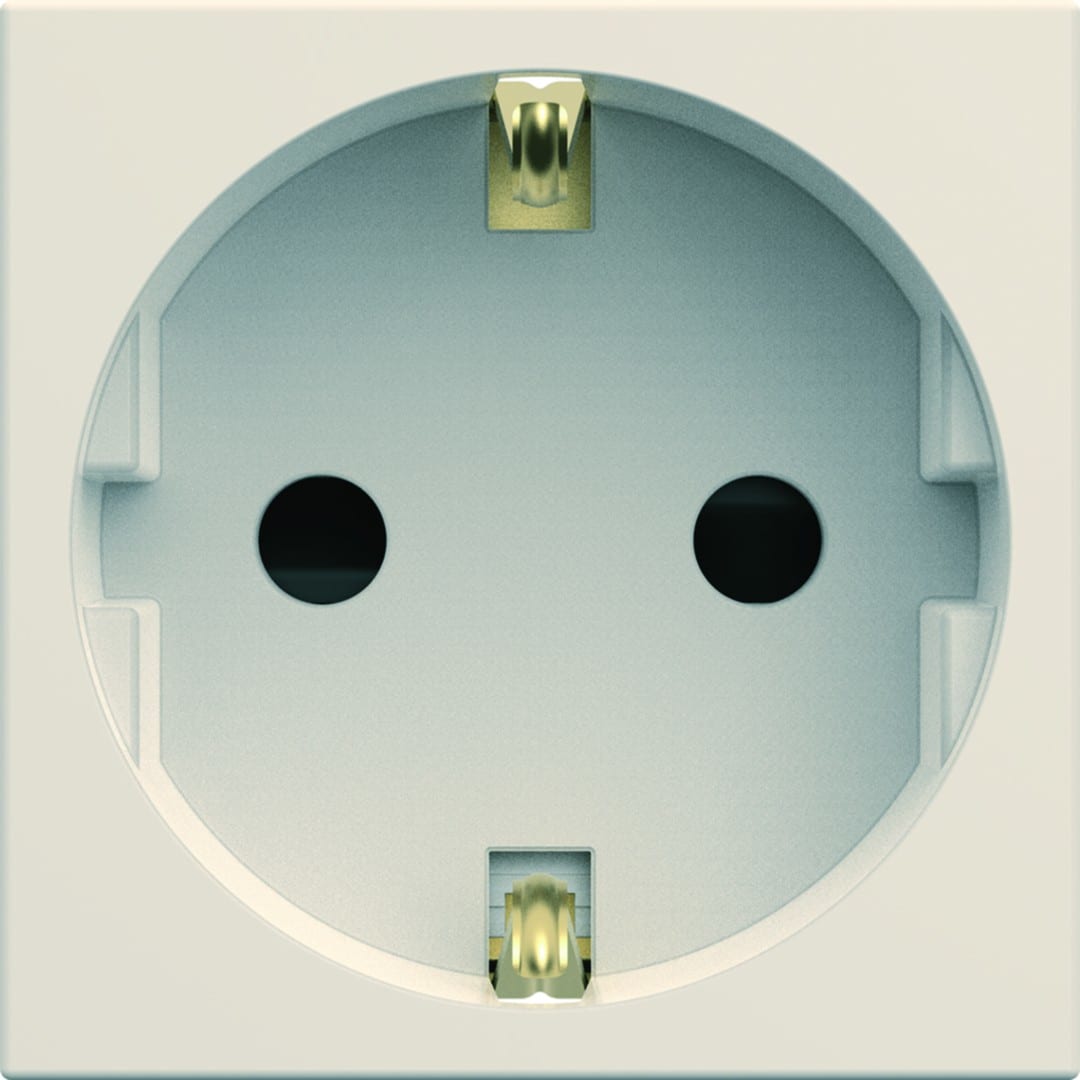 Hager - Prise de courant gallery 2P+T Schuko Dune