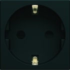 Hager - Prise de courant gallery 2P+T Schuko Nuit