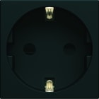 Hager - Prise de courant Gallery 2P+T Schuko Nuit