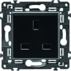 Hager - Prise de courant Gallery standard britannique Nuit