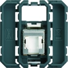 Hager - Prise Gallery RJ45 cat.6A STP pour Grade 3TV