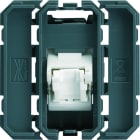 Hager - Prise Gallery RJ45 cat.6 UTP 2 modules incliné a 45°