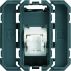Hager - Prise Gallery RJ45 cat.6 FTP 2 modules incliné a 45°