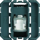 Hager - Prise gallery RJ45 cat.6 STP 2 modules incliné a 45°