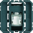 Hager - Prise gallery RJ45 cat.6A STP 2 modules incliné a 45°