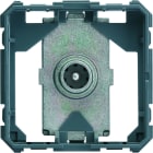 Hager - Prise Gallery TV BNC traversante 10db 2 modules