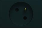 Hager - Prise de courant speciale goulotte gallery 2P+T 16A night