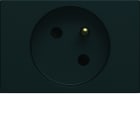 Hager - Prise de courant speciale goulotte gallery 2P+T 16A night