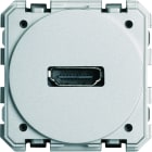 Hager - Prise gallery HDMI bornier à vis 2 modules