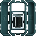 Hager - Prise gallery USB 2.0 bornier à vis