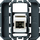 Hager - Prise Gallery optique traversante SC 2 modules