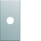 Hager - Sortie de fil gallery 1 module titane