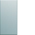 Hager - Obturateur gallery 1 module Titane