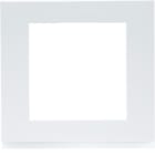 Hager - Plaque gallery plastique pour thermostat KNX WKT510 et WKT511 gallery pure