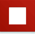 Hager - Plaque de finition gallery 1 poste Eglantine