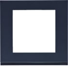 Hager - Plaque gallery plastique pour thermostat KNX WKT510 et WKT511 gallery anthracite