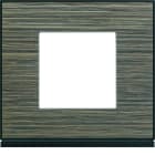 Hager - Plaque de finition Gallery 1 poste Pecan