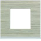 Hager - Plaque de finition Gallery 1 poste finition Latté