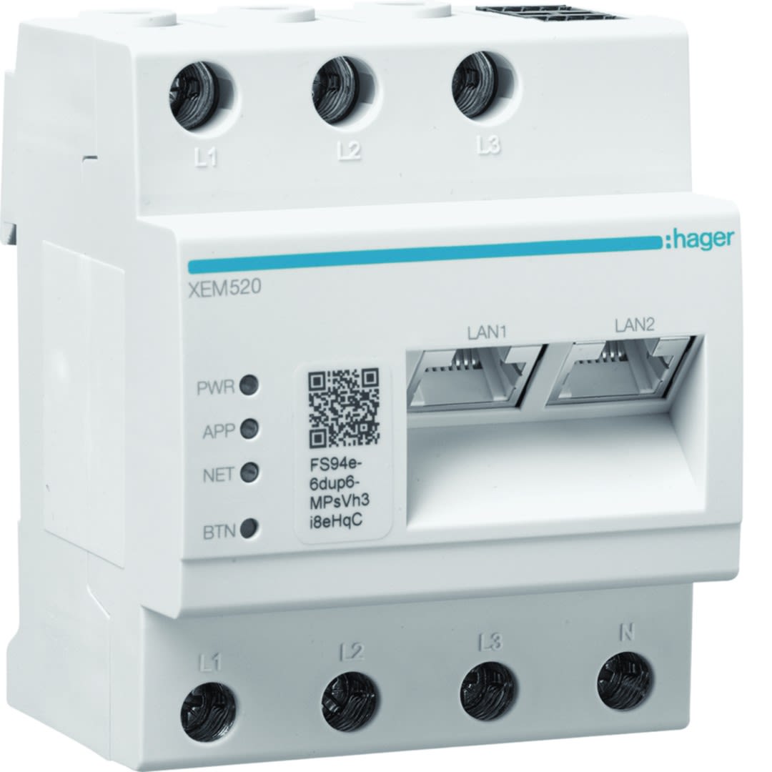 Hager - Witty accessoire Gestionnaire pour 40 points de charge connectable opérateur