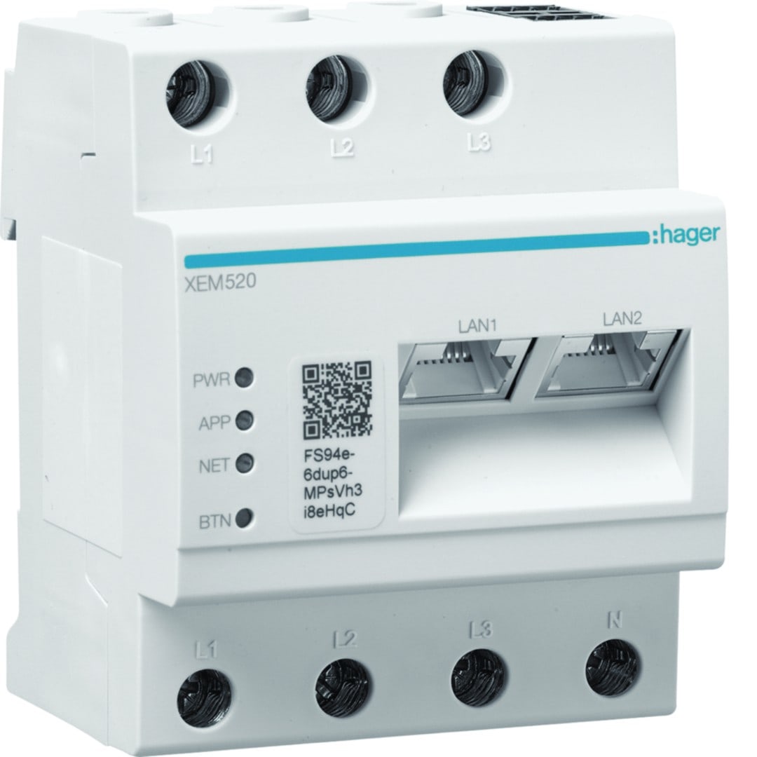 Hager - witty accessoire Gestionnaire pour 40 points de charge connectable opérateur