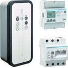 Hager - Witty solar Kit borne 1x22kW M3T2S RFID + Gestionnaire flow + Compteur PV 400V