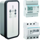 Hager - witty solar Kit borne 1x22kW M3T2S RFID + Gestionnaire flow + Compteur PV 400V