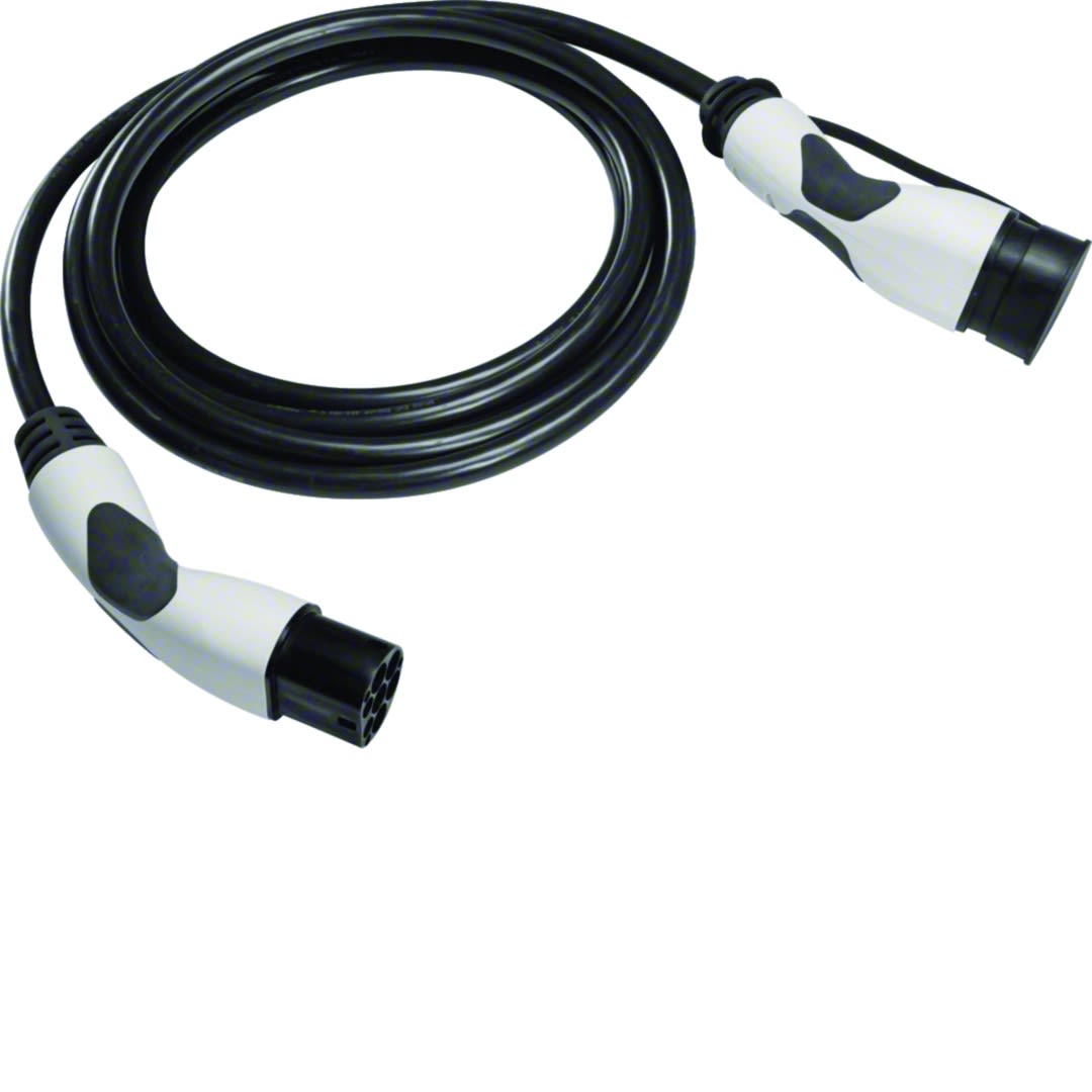 Hager - Borne de charge VE accessoire Câble M3T2/T2 32A 3P 5m
