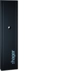 Hager - witty accessoire Pied rectangle en acier inoxydable pour une borne de recharge