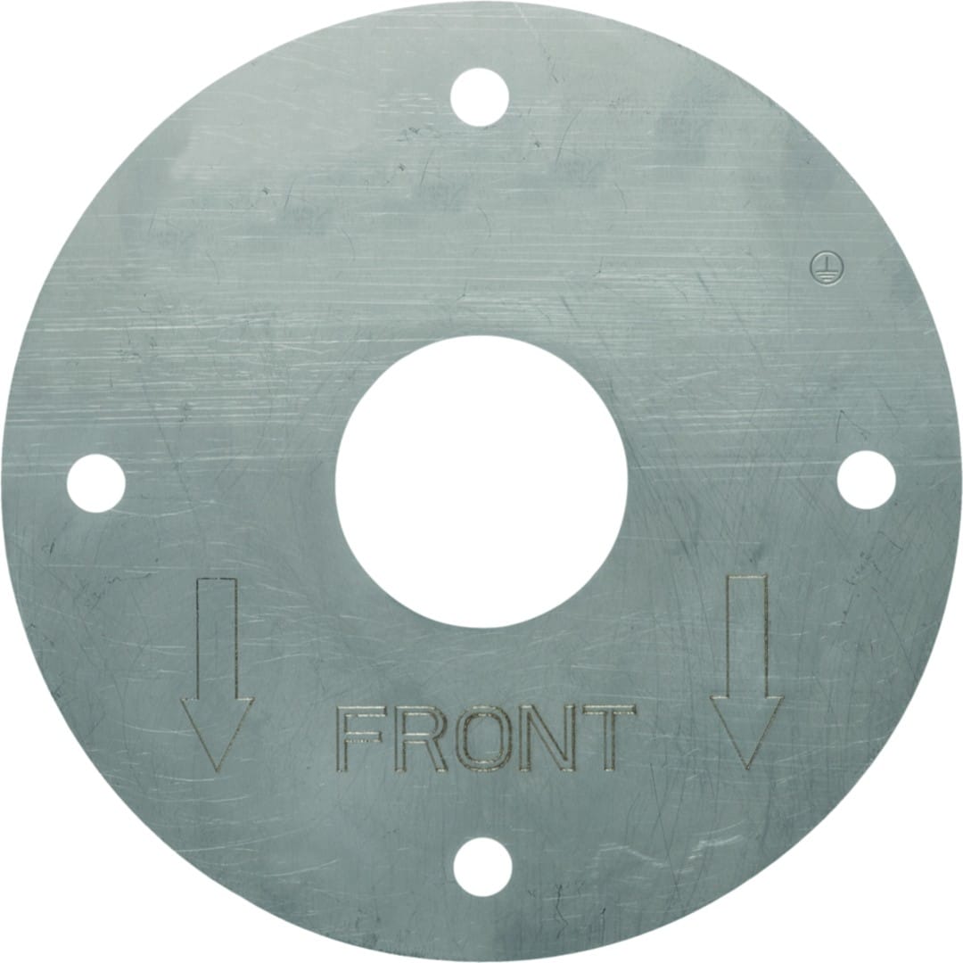 Hager - witty accessoire Gabarit de perçage pour pied XEVA13x