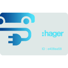 Hager - Witty accessoire Kit de 20 badges RFID Utilisateur