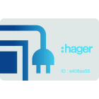 Hager - Witty accessoire Kit de 3 cartes RFID Administrateur