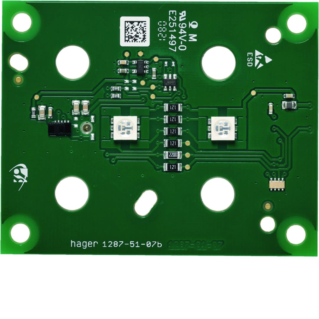 Hager - Witty pièce détachée -  carte LED pour borne witty XEV1Kxx