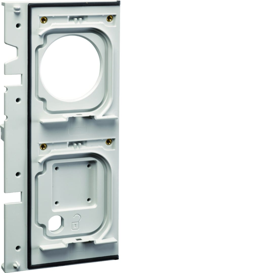 Hager - witty pièce détachée - support de prise M3 gris pour borne witty XEV1Kxx