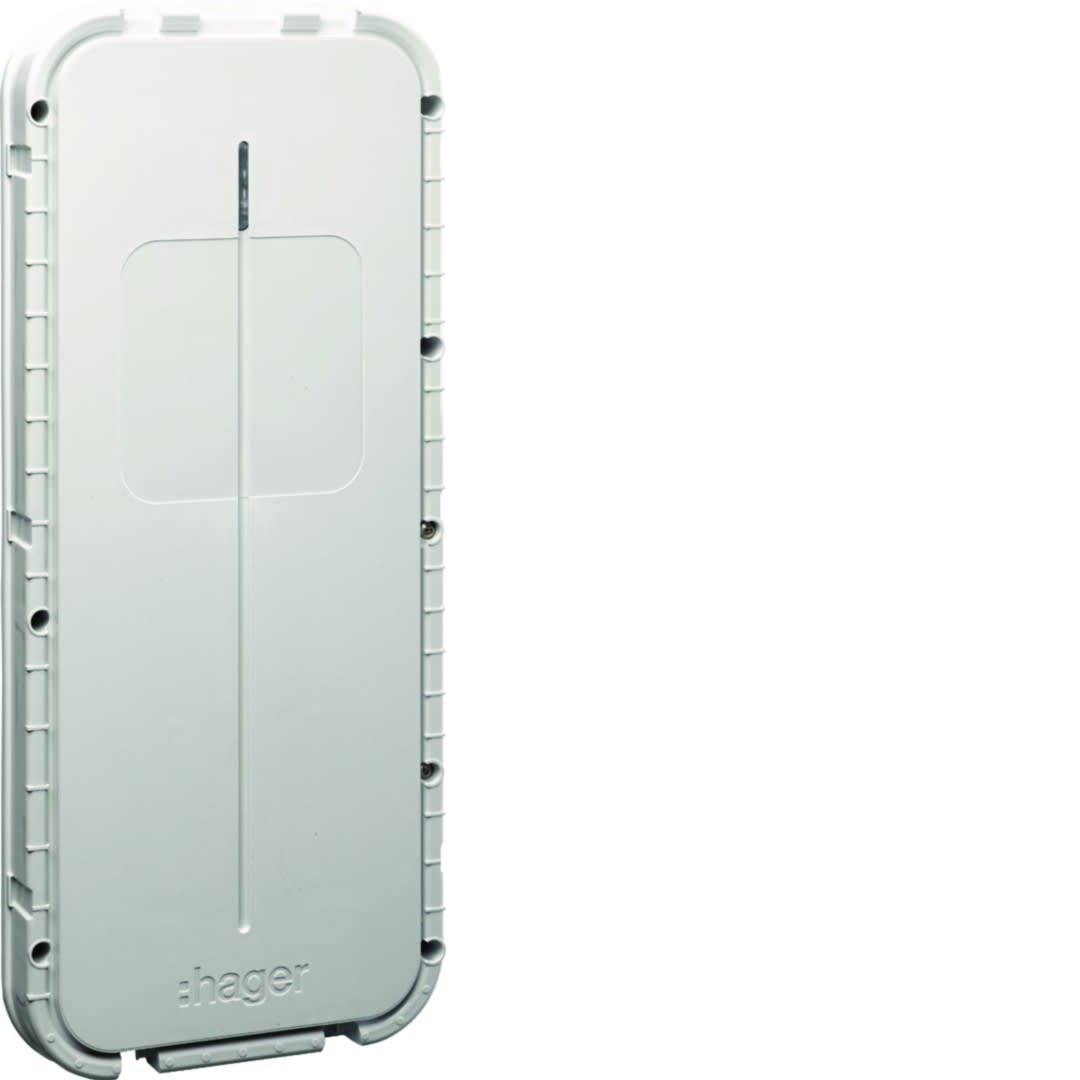 Hager - Witty pièce détachée -  couvercle gris pour borne witty XEV1K ou XEV1R