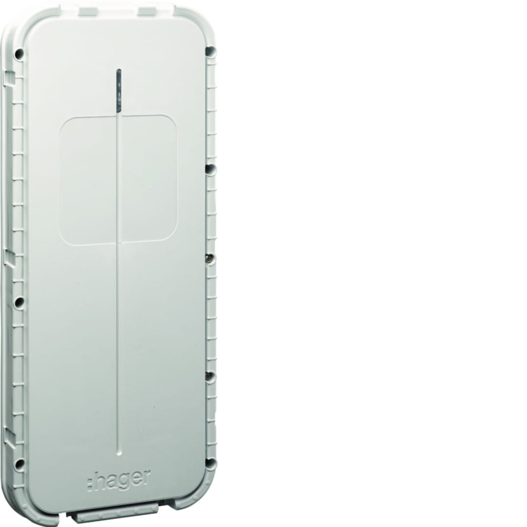 Hager - witty pièce détachée - couvercle gris pour borne witty XEV1K ou XEV1R