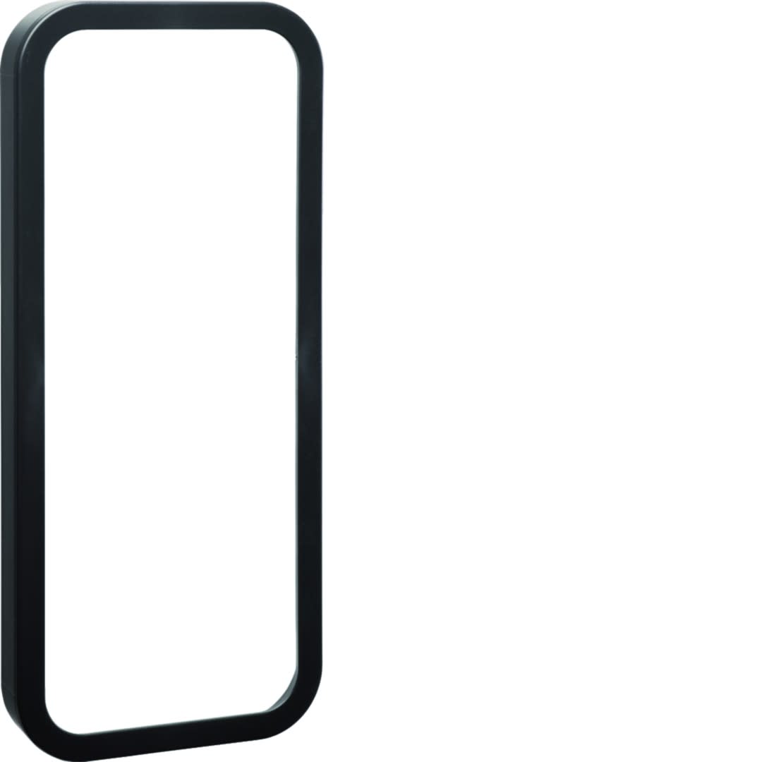 Hager - Witty pièce détachée -  cadre anthracite pour borne witty  XEV1K ou XEV1R