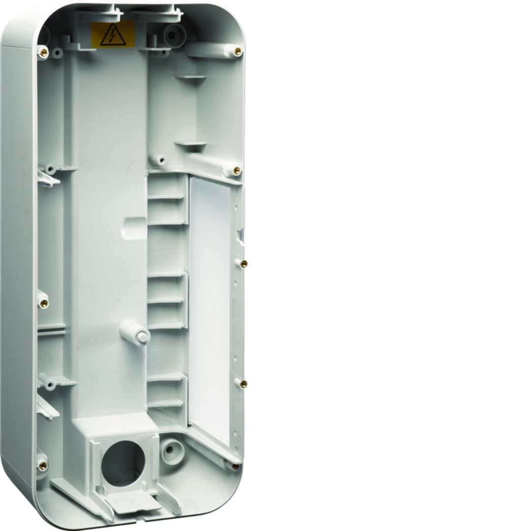 Hager - Witty pièce détachée - boîtier gris pour borne witty XEV1K ou XEV1R