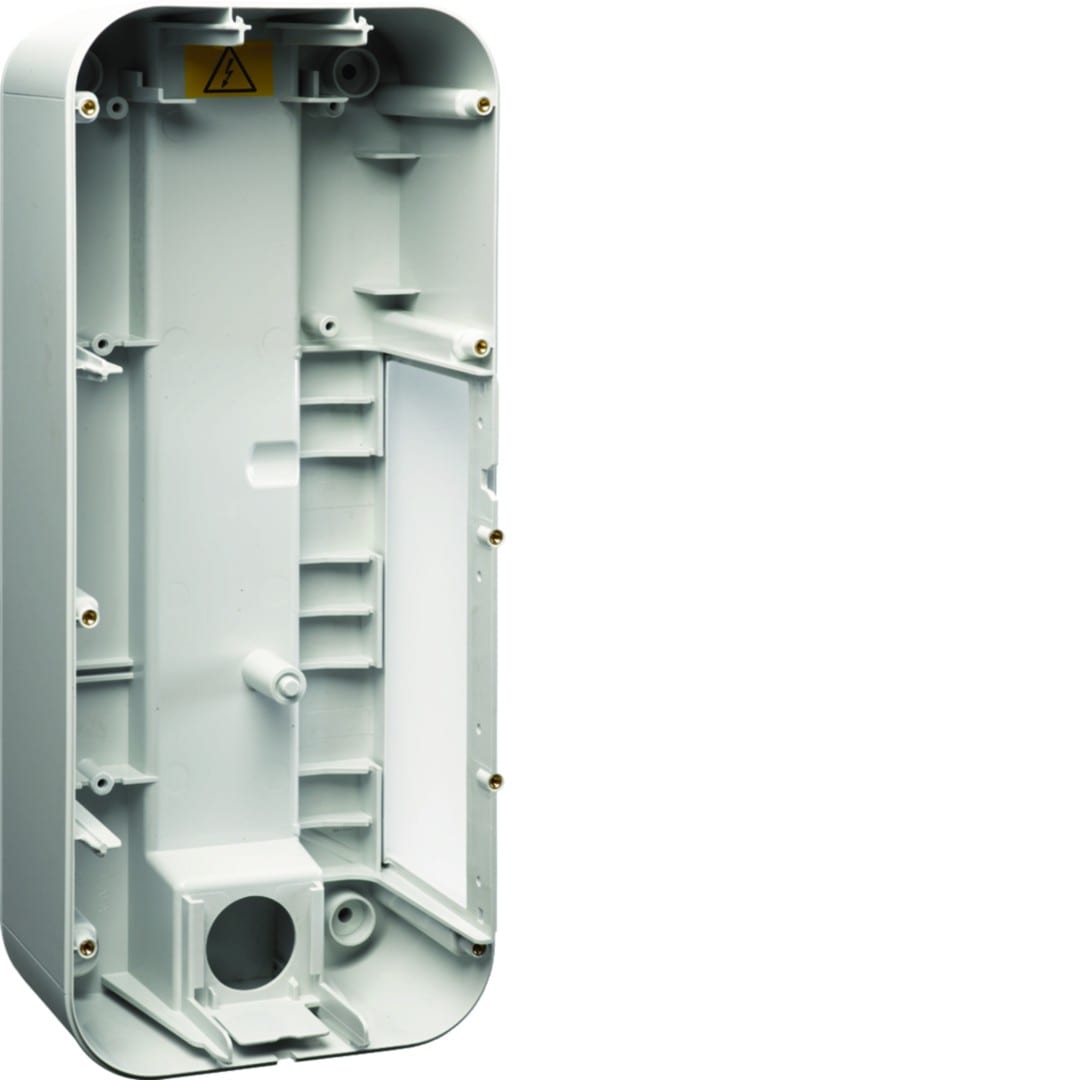 Hager - witty pièce détachée - boîtier gris pour borne witty XEV1K ou XEV1R