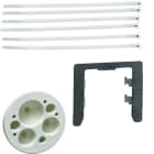 Hager - witty pièce détachée - passe-câble pour borne witty XEV1K ou XEV1R